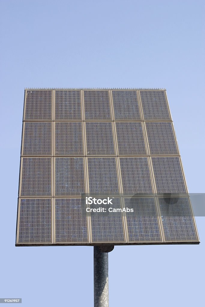 Solarenergie power - Lizenzfrei Blau Stock-Foto