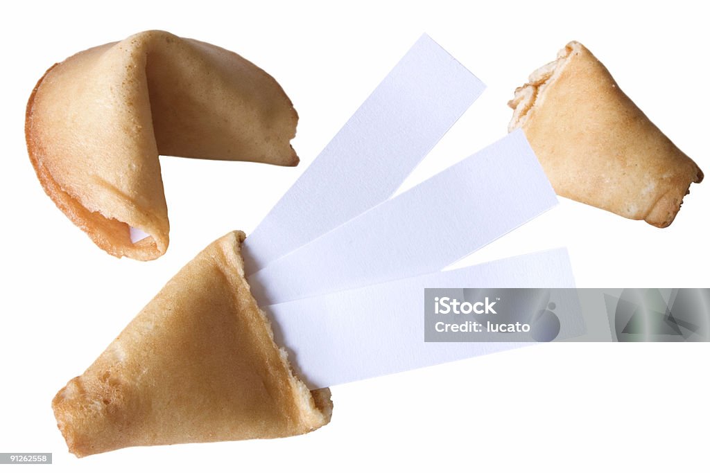 Fortune las cookies-Triple suerte - Foto de stock de Adivinación libre de derechos