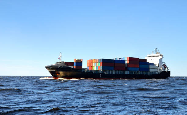 istock cargo container ship sailing in the sea 912629856