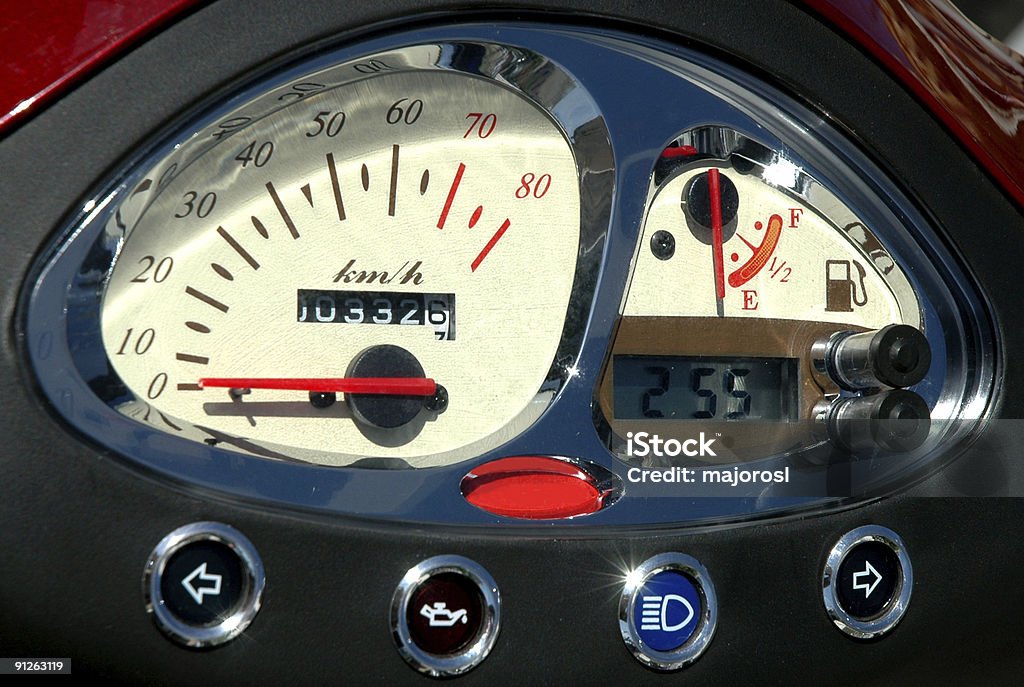 速度計のバイク - オートバイのロイヤリティフリーストックフォト
