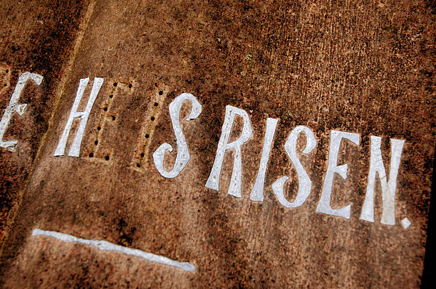 What Is Risen 490+ He Is Risen Saying Photos Stock Photos, Pictures & Royalty-Free ...