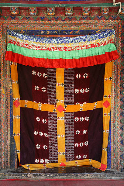 istock Decorative Entrance In Tibet 91263866