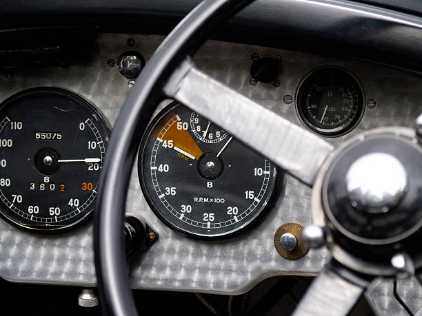 istock vintage sportscar cockpit 91263871