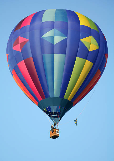istock Brightly Colored Hot Air Balloon 91264119