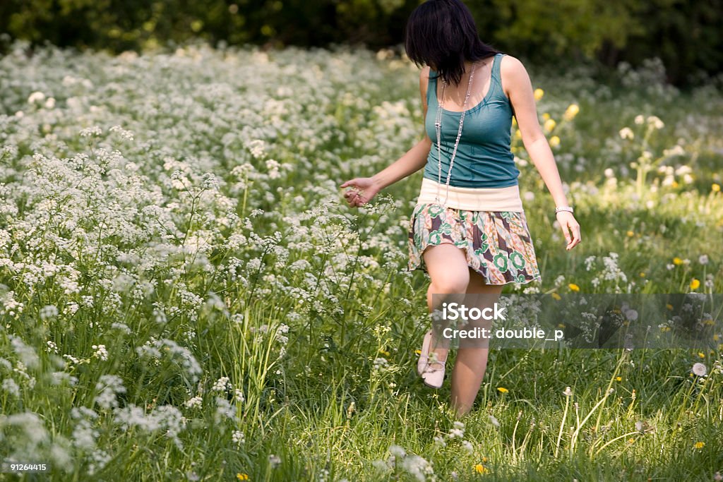 spring meadow - Foto de stock de Adulto libre de derechos