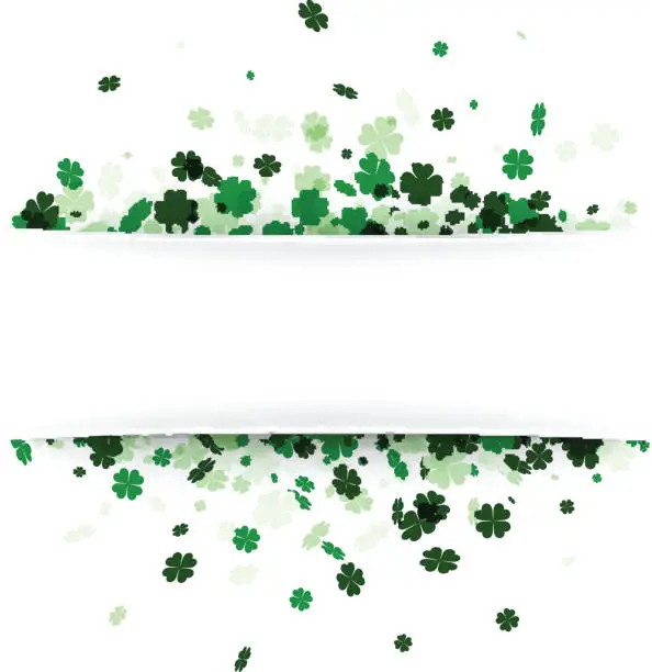 Vector illustration of St. Patrick's day background.