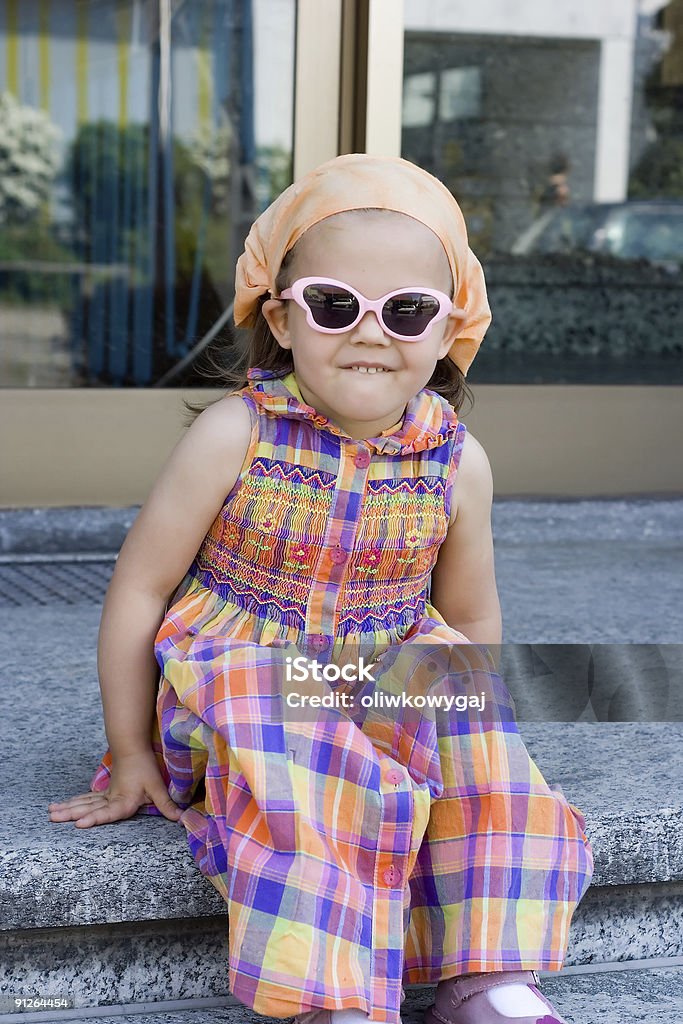 Menina em Óculos de Sol - Royalty-free Beleza Foto de stock