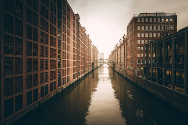 Hamburg historical Speicherstadt