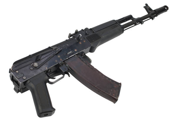 istock kalashnikov AK 74M assault rifle on white 912648966
