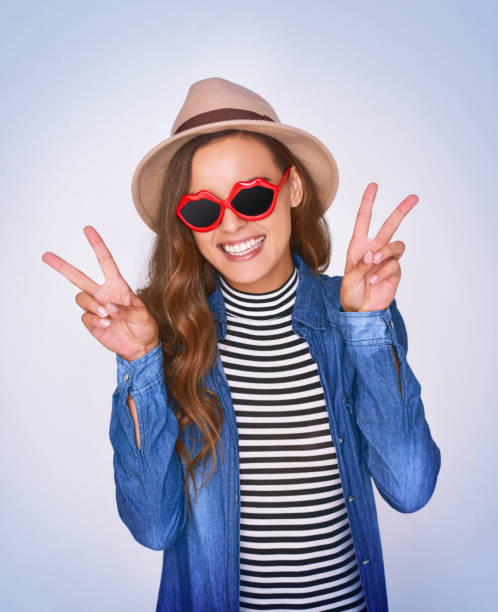istock Peace, love and positivity is what she's all about 912649270