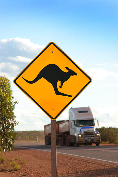 Aussie Roads stock photo