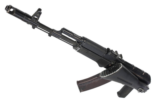 istock kalashnikov AK 74M assault rifle on white 912650624