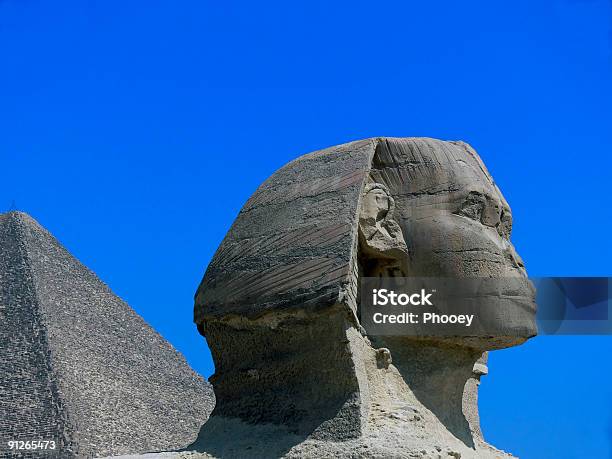 Cabeza De La Esfinge Foto de stock y más banco de imágenes de Antiguo - Antiguo, Arqueología, Arquitectura