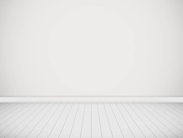 Vector White Room Stock Illustration - Download Image Now - Building Story,  Flooring, Wall - Building Feature - iStock