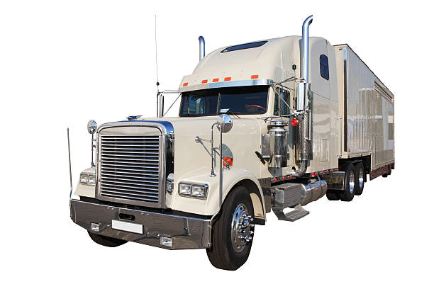 istock The white auto truck 91265984