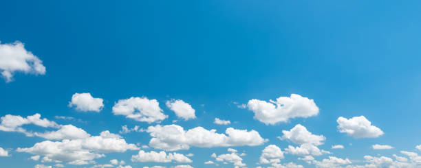istock Wonderful blue sky and white clouds panorama 912663862