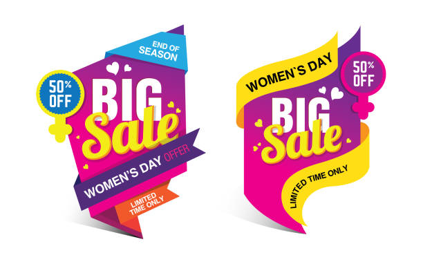 1,500+ 8 March International Women Day Sale Shopping Discount Stock  Illustrations, Royalty-Free Vector Graphics & Clip Art - iStock