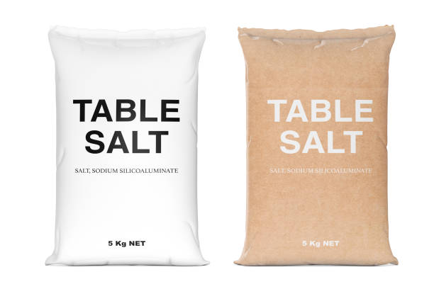 istock Bags of Table Salt. 3d Rendering 912672122
