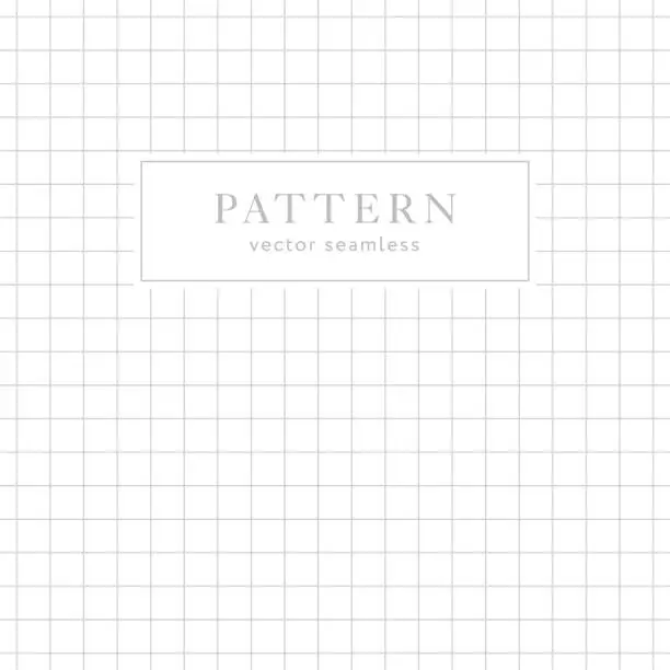 Vector illustration of Simple geometric seamless pattern