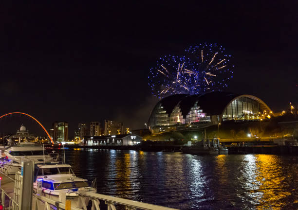 istock Fireworks at Newcastle Quayside on New Year's Eve 912690444