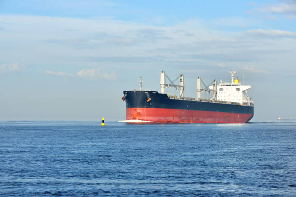 istock red container ship loaded with colorful cargo containers at the sea 912696582