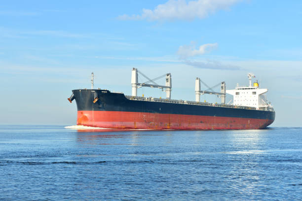 istock red container ship loaded with colorful cargo containers at the sea 912696584