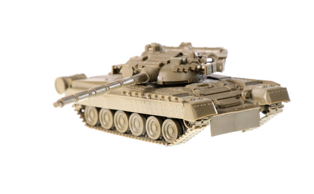 istock scale model of soviet T-80 tank 912701808
