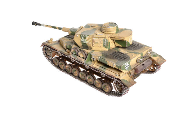 istock scale model of a german tank from WWII 912701864