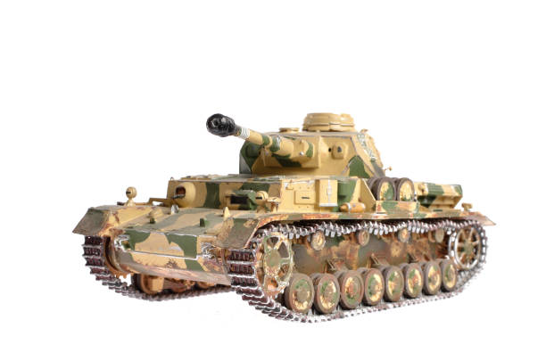 istock scale model of a german tank from WWII 912701866