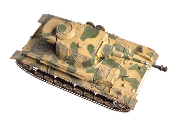 istock scale model of a german tank from WWII 912701880