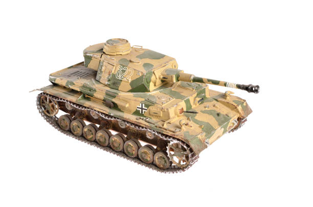 istock scale model of a german tank from WWII 912701882