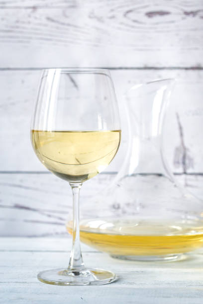 istock Glass of white wine 912702090