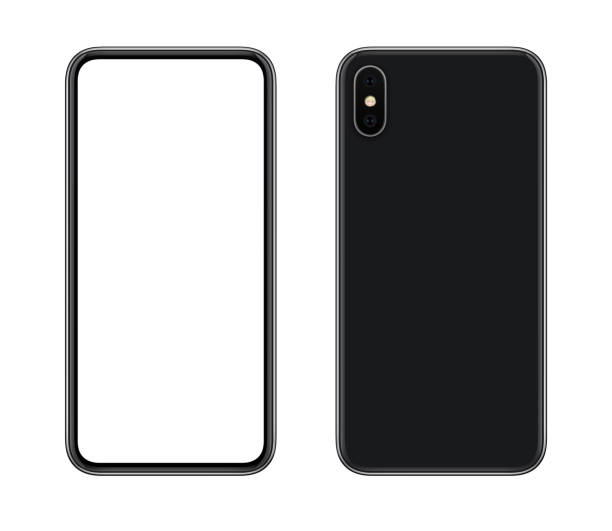 istock New modern smartphone mockup front and back sides isolated on white background 912704864
