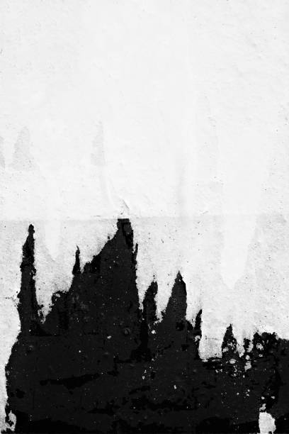 istock Blank old ripped torn crumpled posters grunge textures backgrounds 912705658