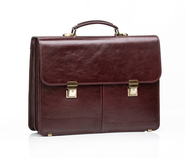 istock modern brown leather men casual or business briefcase 912708758