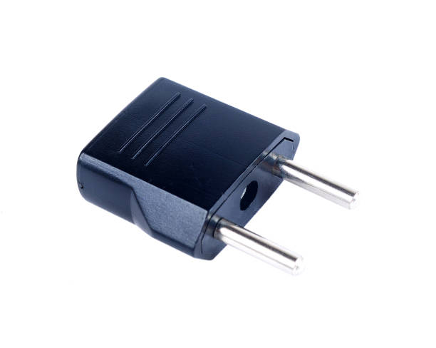 istock an adapter from american to european plug. Isolated 912708974