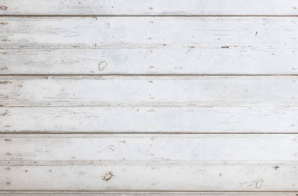 istock Vintage white wood background texture 912711882