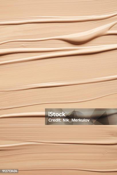 Texture Of Liquid Foundation Stock Photo - Download Image Now - Textured, Textured Effect, Foundation Make-Up