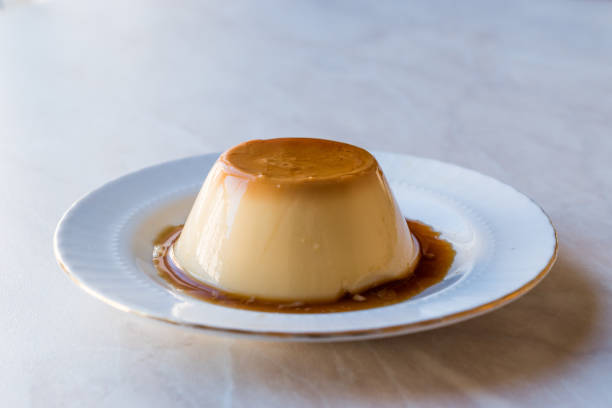 istock Homemade Creme Caramel with Sweet Syrup / Custard Pudding 912747910