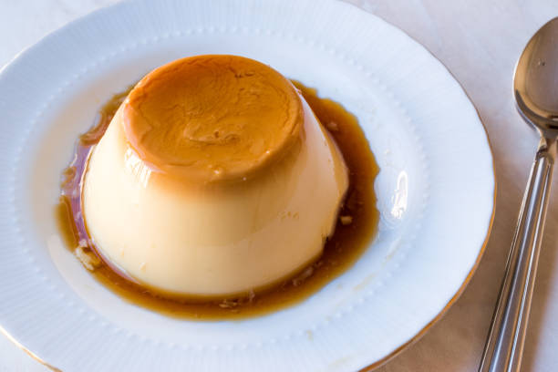 istock Homemade Creme Caramel with Sweet Syrup / Custard Pudding 912751096
