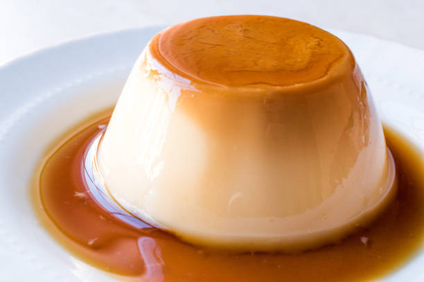 istock Homemade Creme Caramel with Sweet Syrup / Custard Pudding 912751786