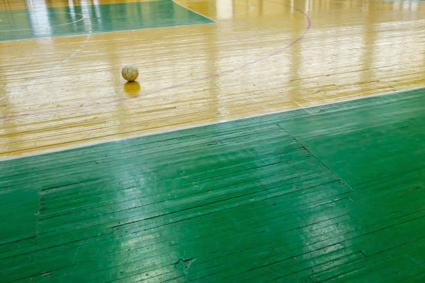 istock Playing field for mini football 912758312