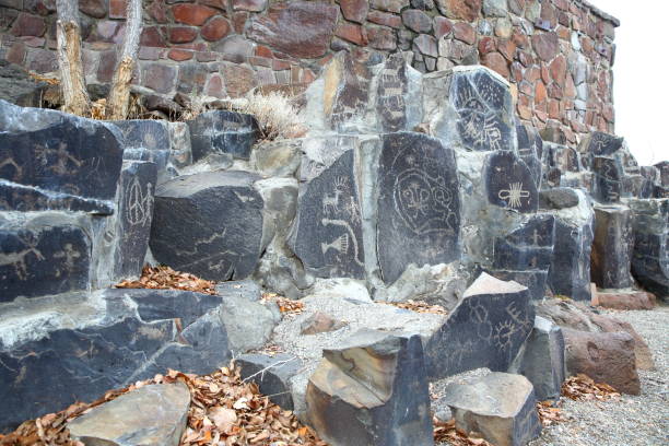 istock Indian Petroglyphs in Eastern Washington,USA 912766986