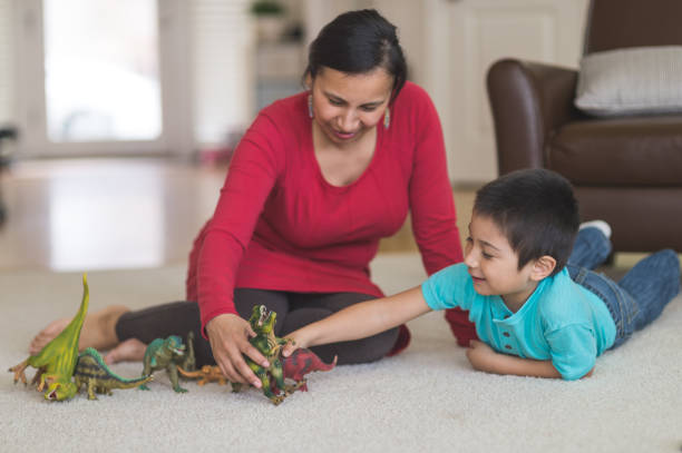 istock Mom and Son Playtime 912779926