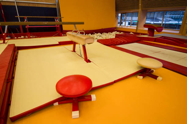 istock Gymnastic center in the Faroe Islands 912786420