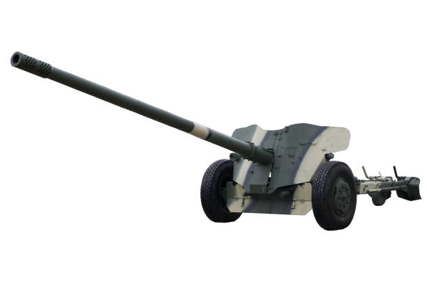 istock Soviet smoothbore towed anti-tank gun 912793002