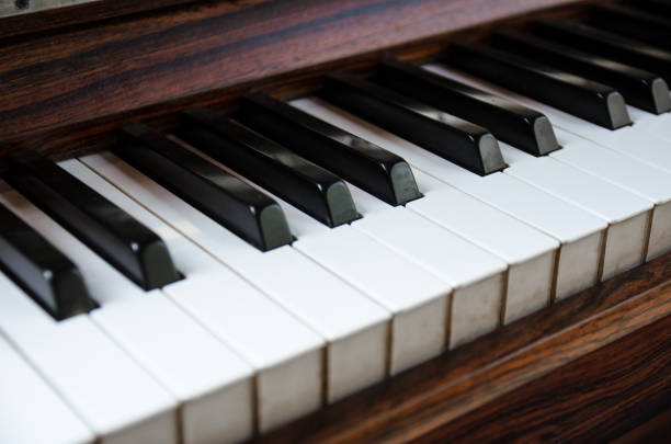 istock close up of piano keyboard in side view 912812872