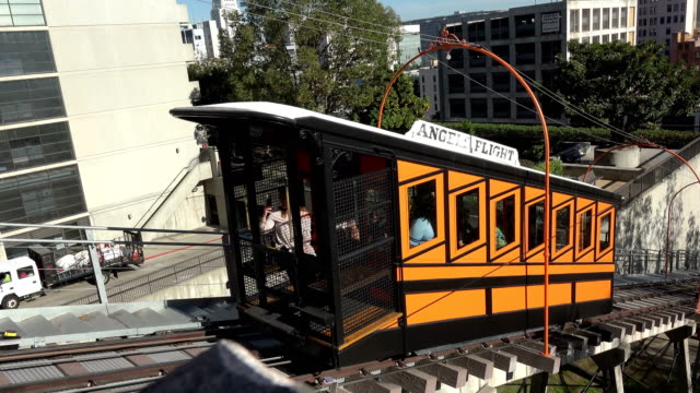Historic Angels Flight Funicular Re-opens