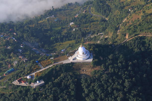 istock World Peace Pagoda Pokhara Nepal 912833344