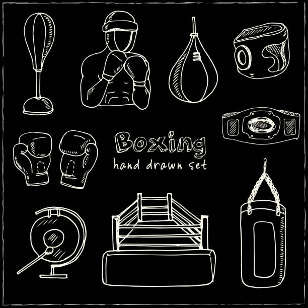 Drawing Knockout Boxing Knockout Drawing
